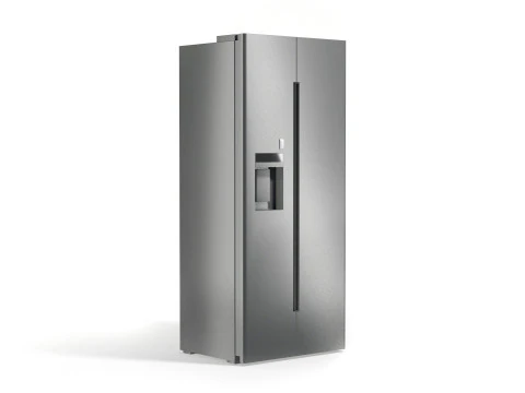 White Rectangle Fridge Magnet - vertical rectangular magnetic souvenir 3D Model
