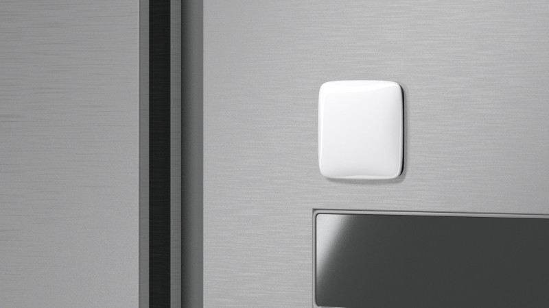 White Round Square Fridge Magnet - rectangle magnetic souvenir Model 3D .c4d .max .obj .3ds .fbx .stl .blend 
