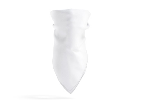 White Face Wrap Bandana - protection neck fabric kerchief Modelo 3D
