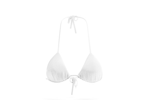 White Beach Women Bikini - female string summer swimsuit 3D मॉडल