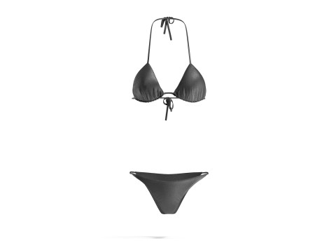 Black Summer Women Bikini - female tankini beachwear 3D 모델