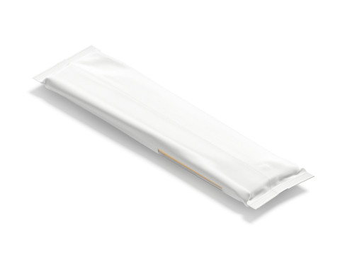White Spaghetti Pasta Pack - classic italian fettuccine package 3D 模型