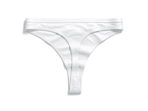 Womens Panties White Set - thong slip brief types panties 3Dモデル