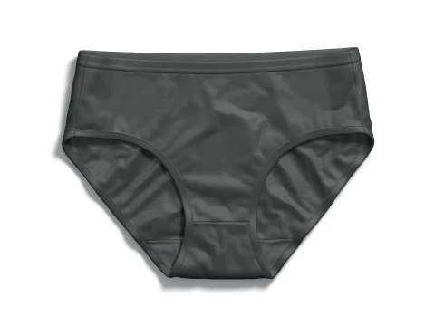 Womens Panties Black 3 Type - female lingerie underpants set 3D Model
