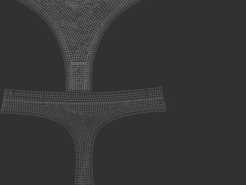 Womens Panties Black 3 Type - female lingerie underpants set 3D Model
