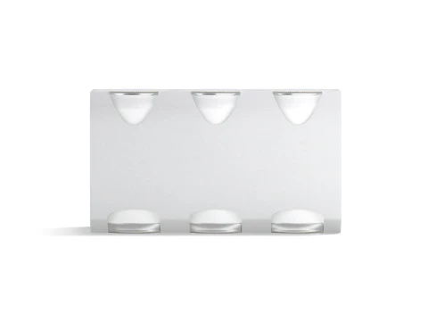 White Six 330ml Can Cardboard Pack - carton packaging with 6 pcs beer or soda drink 3D Model