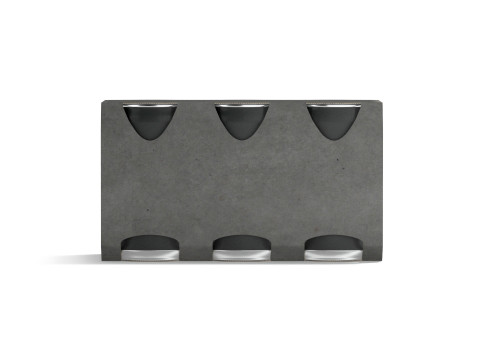 黑六 330 毫升罐纸板包装 - 用于铝制啤酒或果汁苏打水的纸盒支架 3D 模型