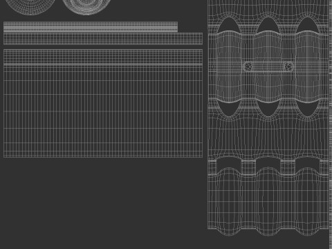 黑六 330 毫升罐纸板包装 - 用于铝制啤酒或果汁苏打水的纸盒支架 3D 模型