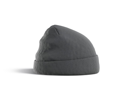 Black Winter Beanie Hat - knitted headwear 3Dモデル