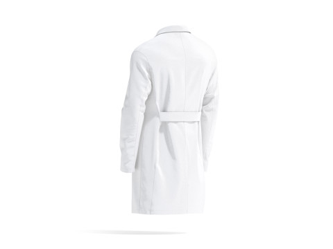 White Medical Lab Coat - doctors hospital overcoat clothing Modèle 3D