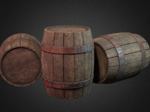 barrel 3D Model