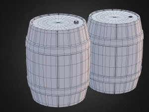 barrel 3D Model