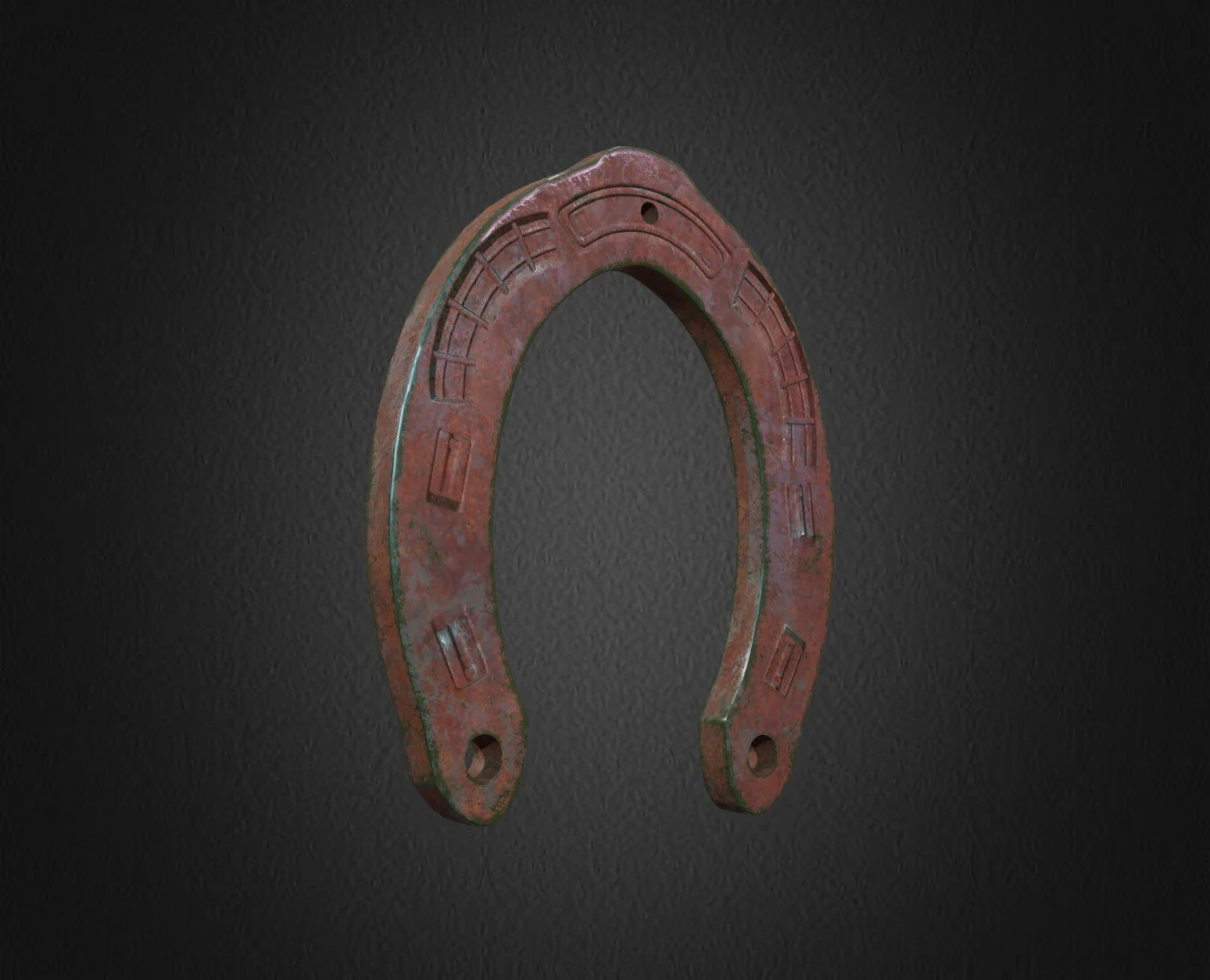 horseshoe 3D Model .c4d .max .obj .3ds .fbx .stl .blend 