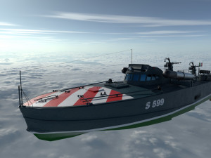 torpedo boat -mas 3D Model