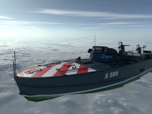 Torpedo boat -mas 3D Model