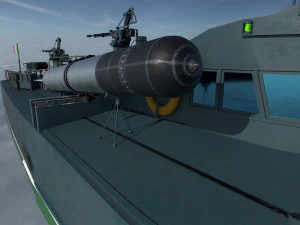 Torpedo boat -mas 3D Model