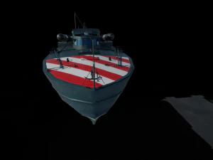 Torpedo boat -mas 3D Model