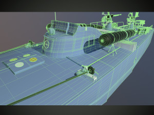 torpedo boat -mas 3D Model