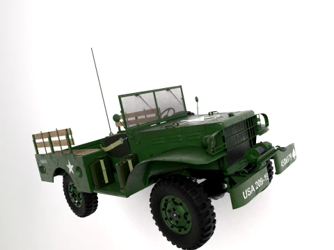 Dodge W51 3D Model