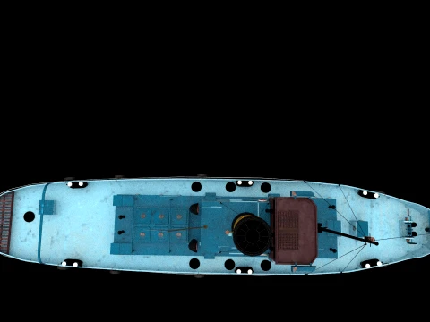 Tugboat 3D Model
