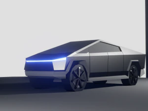 tesla-car Modello 3D