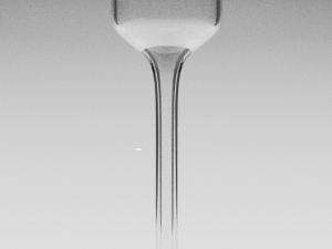 glass beaker Modèle 3D