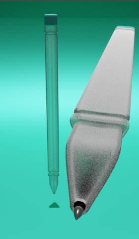 pen transparent creative Modelo 3D .c4d .max .obj .3ds .fbx .stl .blend 