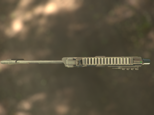 mp 9 with rig 3D Model