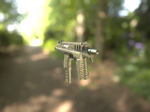 mp 9 with rig 3D Model
