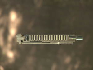 mp 9 with rig 3D Model