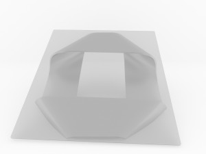 reception table 3D Модель