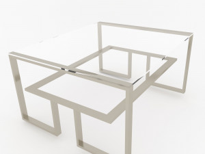 reception table 3D Модель