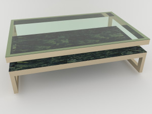 reception table 3D मॉडल