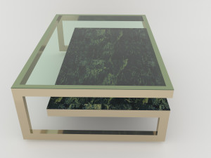 reception table 3D मॉडल