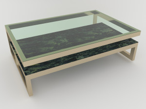 reception table 3D मॉडल
