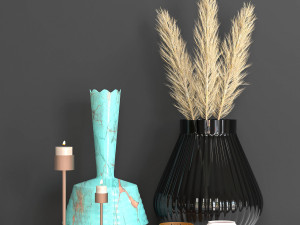 decorative set 3D Модель