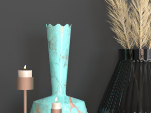 decorative set Model 3D