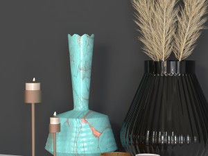 decorative set Model 3D