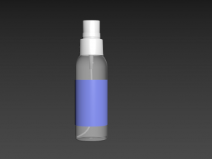 spray 3D 模型