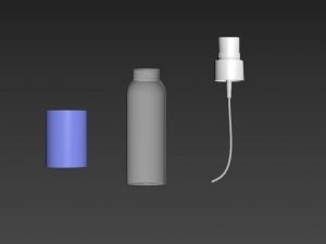 spray Model 3D