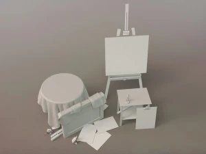 painter tools 3D Model