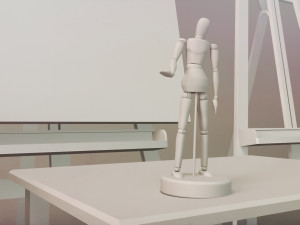 painter tools Model 3D