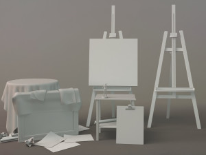 painter tools 3D 모델