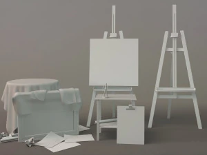 painter tools 3D Model