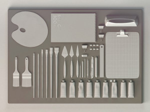 painter tools - part 2 Modello 3D