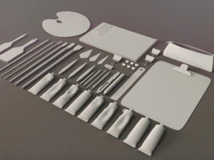 painter tools - part 2 3D Model