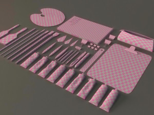painter tools - part 2 3D Model