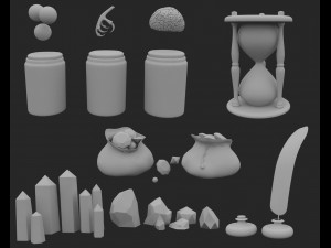 witches stuff 3D-Modell