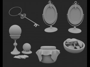witches stuff 3D-Modell
