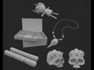 witches stuff 3D-Modell